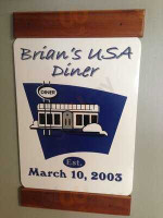 Brian's Usa Diner menu