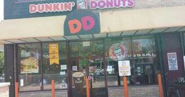 Dunkin' outside