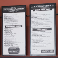 Creekside Bagel Bakery menu