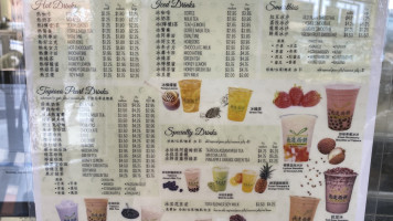 Grandma's Cookies menu