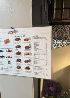 Savoia Pastry Shoppe menu