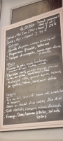 Wine Gallery menu