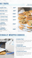 Tiff's Treats Cookie Delivery menu