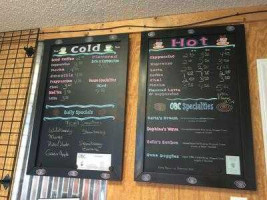 Ocean Boulevard Coffee menu