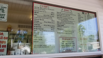 Marble Slab Creamery menu