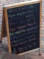 Virginia Grill menu