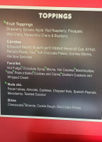 Whit's Frozen Custard menu