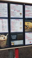 Whit's Frozen Custard menu