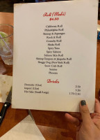 Matsu Sushi menu