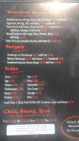 Daylight Donuts menu