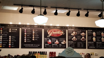 Graeter's Ice Cream menu