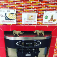 Rhino's Frozen Yogurt Soft Serve menu