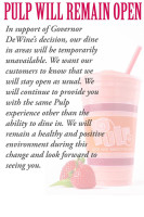 Pulp Juice And Smoothie menu