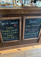 Evo Craft Bakery menu