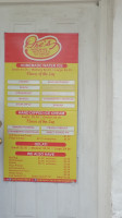 Kincaid's Hamburgers menu