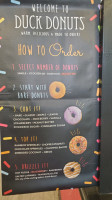 The Doughnut Shoppe menu