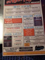 Wilma Frieda's Cafe menu