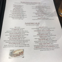 Switchback Grill menu