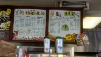 Winchell's Doughnut House menu