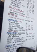 Home Cut Donut menu