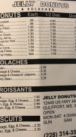 Jelly Donuts Kolaches Gulfport menu