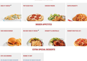 Rico's Pizza New York Style menu