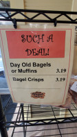 Manhattan Bagel menu