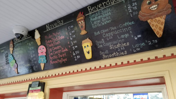 Chandler Square Ice Cream menu