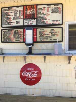 Rivers Edge Drive In menu