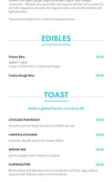 Zest Juice Co menu