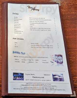 Thai Arroy menu