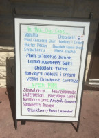 Jacky's Depot menu