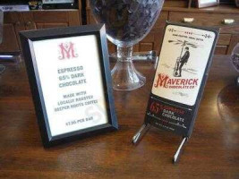 Maverick Chocolate Company menu