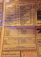 Joe's American Grill menu