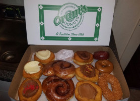 Oram's Donut Shop food