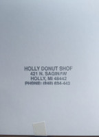 Holly Donut Shop drink