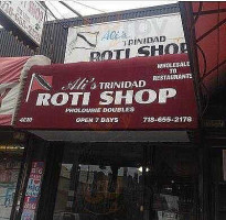 Ali's Roti Shop outside