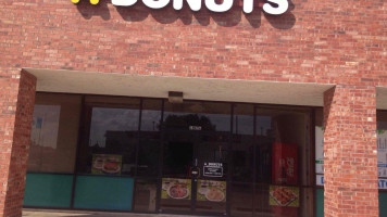 A Donuts outside