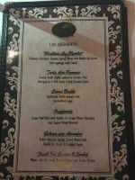 Chez Joel menu