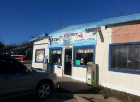 La Perla Bakery And Taqueria outside