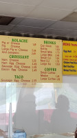 Billy's Donuts menu