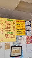 Billy's Donuts menu