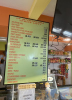 La Michoacana Natural Ice Cream menu