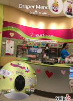 Menchie's Frozen Yogurt inside