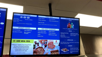 Domino's Pizza menu