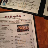 Robata Ramen and Yakitori Bar menu