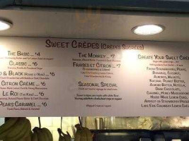 Crepes De Luxe menu