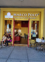 Marco Polo Italian Ice Cream outside