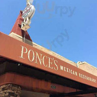 Ponces Mexican Restaurant outside