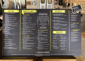 Juice Crafters Los Feliz menu